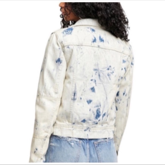 Free People RUMORS DENIM JACKET NWT - Picture 7 of 12